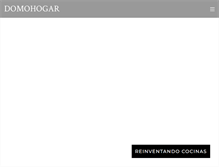 Tablet Screenshot of domohogarcocinas.com